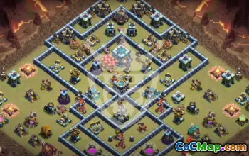 Top CoC Town Hall 13 Base Layouts to Copy #55896