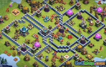 Top CoC Town Hall 13 Layouts Base: Guerra, Trophy & Home #14927