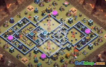 Top CoC Town Hall 13 Base Layouts with Copy Link #53984