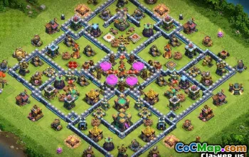 Top CoC Town Hall 14 Layouts base e links para estratégias #13629