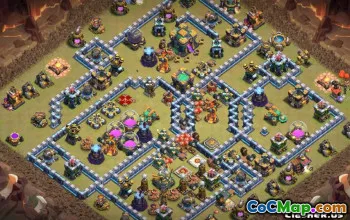 Tata Letak & Peta Basis Kota Coc Top Coc #13269