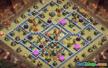 Top Coc Town Hall 14 Basislayouts & Karten | Kopieren Sie jetzt! #12872