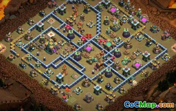 Top COC radnice 14 Základní rozložení a mapy pro strategii #13925