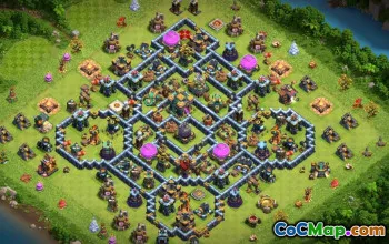 Top CoC Town Hall 14 Base Layouts & Maps for War #17577