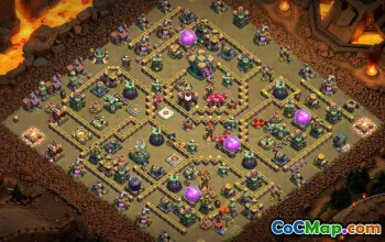 Top CoC Town Hall 14 Base Layouts & Maps for War & Trophies #16736
