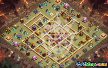 Top CoC Town Hall 16 Base Layouts & Links #54082