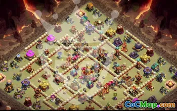 Top CoC Town Hall 16 Base Layouts & Maps #54441