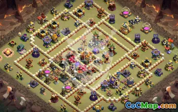 Top CoC Town Hall 16 Base Layouts with Link #53847