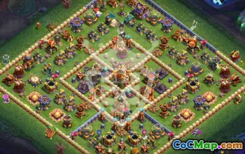 Top CoC Town Hall 16 Base Layouts with Links #56258