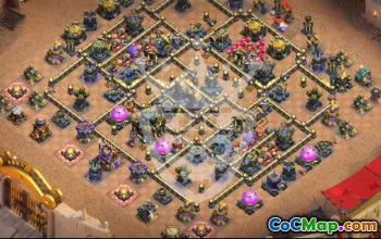 Top CoC Town Hall 17 Base Layouts #54935