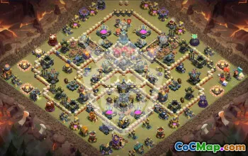 Top CoC Town Hall 17 Base Layouts #56410