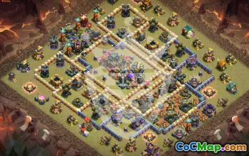 Top CoC Town Hall 17 Base Layouts #57233