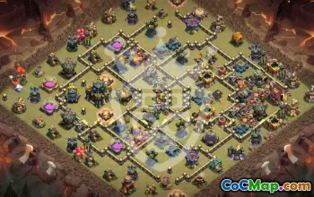Top CoC Town Hall 17 Base Layouts & Links #54332