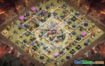 Top CoC Town Hall 17 Base Layouts & Maps #52553