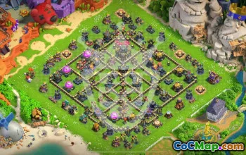 Top CoC Town Hall 17 Base Layouts & Maps #52755