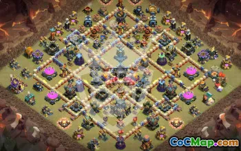 Top CoC Town Hall 17 Base Layouts & Maps #53189