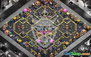 Top CoC Town Hall 17 Base Layouts & Maps #54023