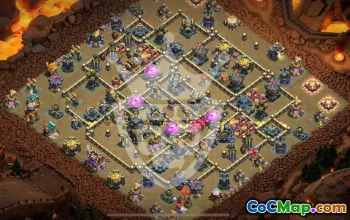 Top CoC Town Hall 17 Base Layouts & Maps #54393