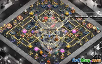 Top CoC Town Hall 17 Base Layouts & Maps #56217