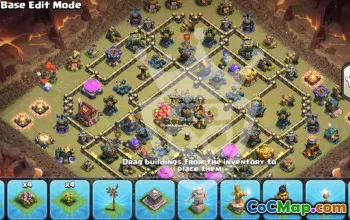 Top CoC Town Hall 17 Base Layouts to Copy #52597