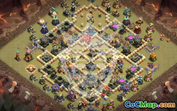 Top CoC Town Hall 17 Base Layouts to Copy #53961