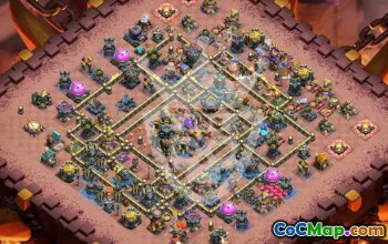 Top CoC Town Hall 17 Base Layouts to Copy #56030