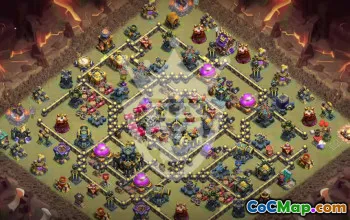 Top CoC Town Hall 17 Base Layouts with Link #53093
