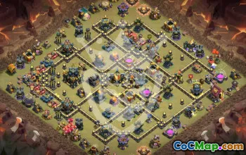 Top CoC Town Hall 17 Base Layouts with Links #54329