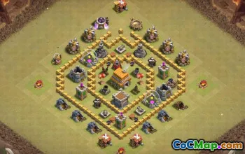 Top COC Hall 6 OINGAGES DE BASE: Guerre, agriculture et plus # 15137