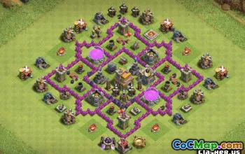 शीर्ष COC टाउन हॉल 7 बेस लेआउट: खेती, युद्ध और अधिक #14297
