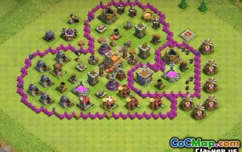 TOP COC Town Hall 7 Bazowe układy do rolnictwa i zabawy #13271