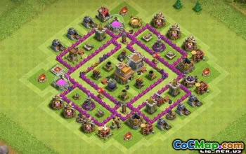 Topp Coc Town Hall 7 Base Layouts: Maps & Links #13273