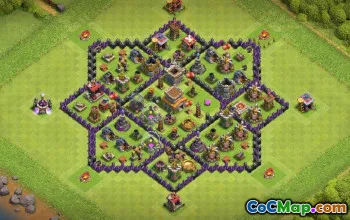Top CoC Town Hall 8 Base Layouts: Farming, Trophy & More #16681