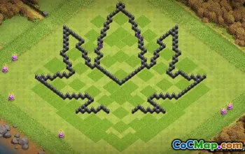 Top Coc Town Hall 8 Disposés de base: hybride, drôle et plus! # 14202