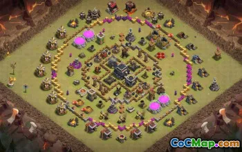 Top CoC Town Hall 9 Base Layouts: Farming, Trophy & Hybrid #16856