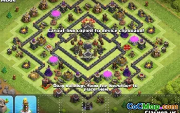 Tòa thị chính Coc hàng đầu 9 Bố cục cơ sở & Bản đồ để thành công #13055