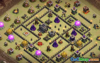 Top CoC Town Hall 9 Base Layouts & Maps for Success #14982