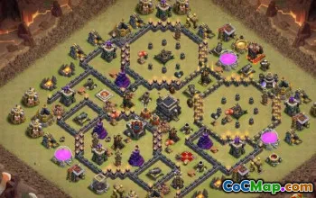 शीर्ष COC टाउन हॉल 9 बेस लेआउट: युद्ध, ट्रॉफी और अधिक #14083