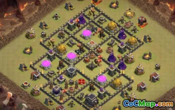 Top COC radnice 9 Base Layouts: Válka, trofej a další! #14838