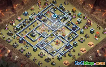 Top Coop Base Layouts for Town Hall 13 #56107