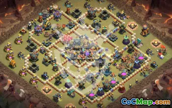 Top Coop Base Layouts for Town Hall 17 #54228