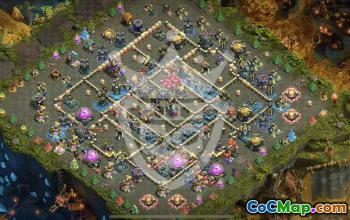 Top Copy Base Layout for Clash of Clans TH17 #53504