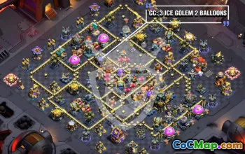 Top Copy Base Layout for Clash of Clans TH17 #55942