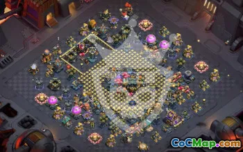 Top Copy Base Layout for Clash of Clans TH17 #56182