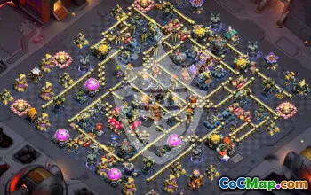 Top Copy Base Layout for Clash of Clans Town Hall 17 #54279