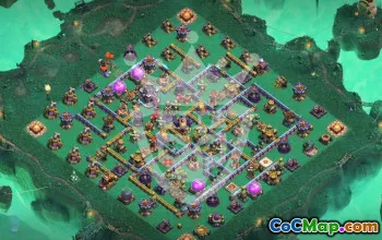 Top Copy Base Layout for TH15 Clash of Clans #52730