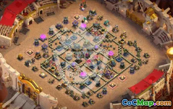 Top Copy Base Layout for TH17 in Clash of Clans #56597