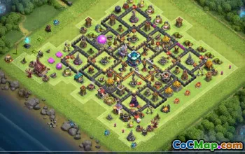 Top Copy Base Layout for Town Hall 13 #56834