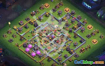 Top Copy Base Layout for Town Hall 15 #52715