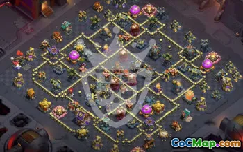 Top Copy Base Layout for Town Hall 17 #53399